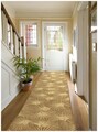 Traversa pentru hol Zara Curls, Decorino, 80x100 cm, polipropilena, maro
