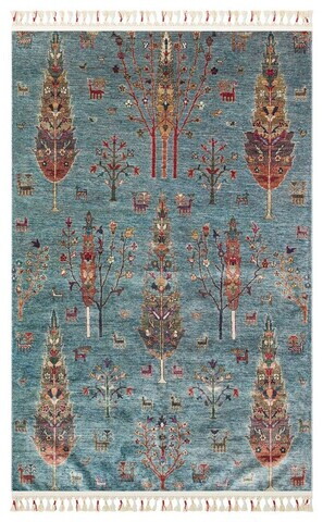 Covor, ATK 09, 200x290 cm, Poliester, Aqua
