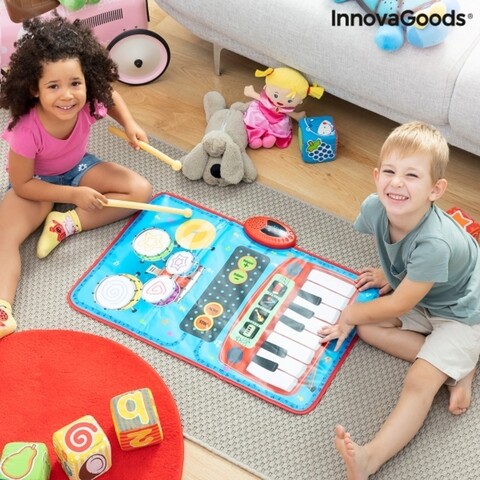 Covor muzical 2 in 1 Beats'n'Tunes InnovaGoods, 70.5x45.5 cm