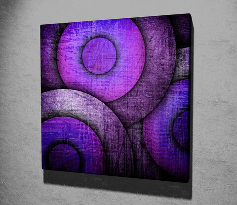 Tablou decorativ, kc063, canvas, dimensiune: 45 x 45 cm, multicolor