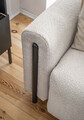 Canapea extensibila 3 locuri, ELTAP, SO-ARC-BL-18ROY, Arcadova, 244x97x97 cm, lemn/poliester, bej/negru