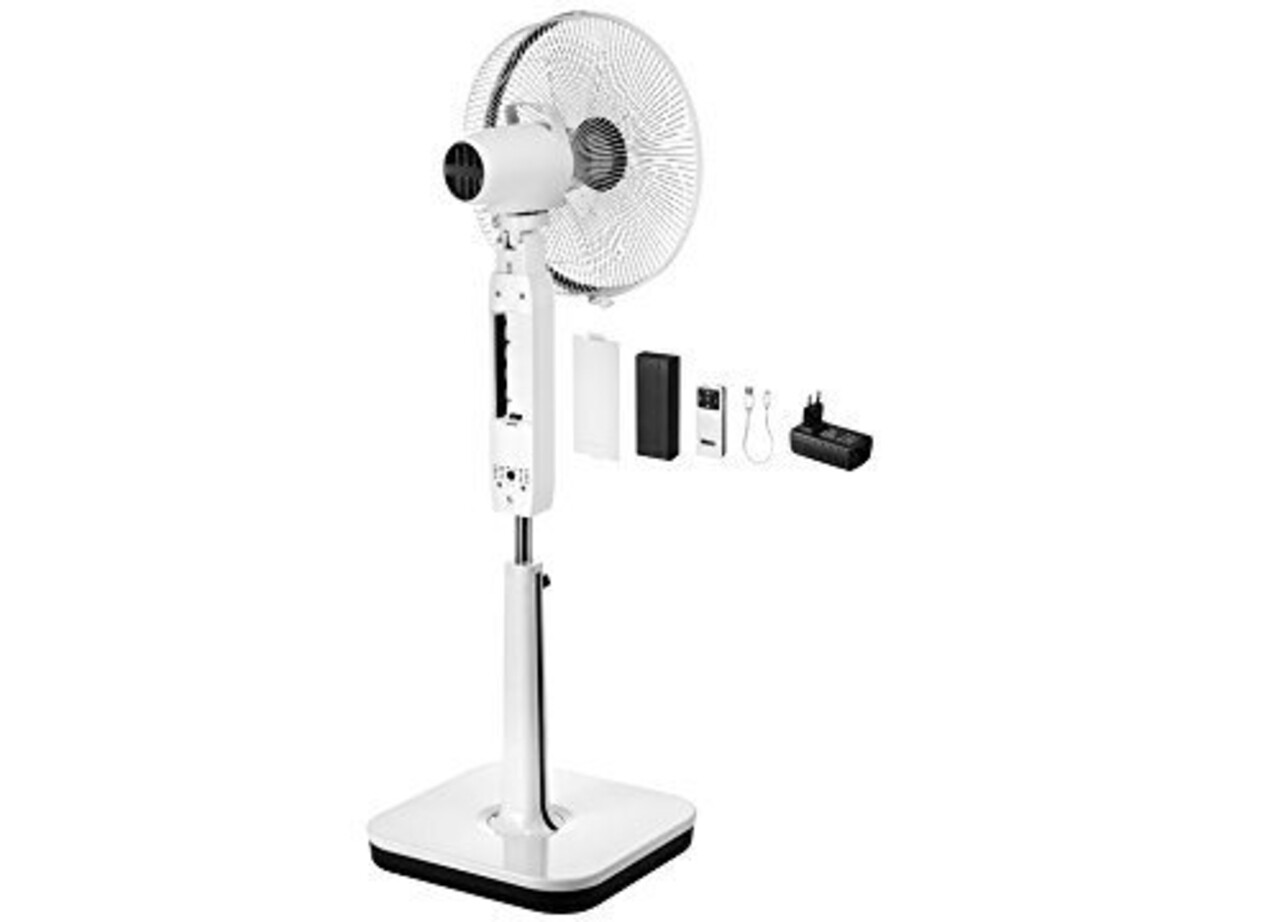Ventilator de podea fara fir, Unold, 30 W, incarcare USB, 6 viteze - imagine 4