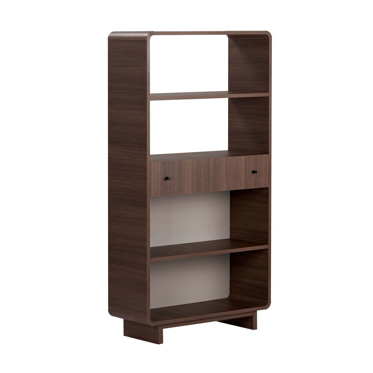 Corp biblioteca, Hanah Home, Senza, 78x153x34 cm, PAL, Maro — imaginea 4