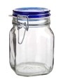 Borcan cu capac Fido Blue, Banquet, sticla, 1 L