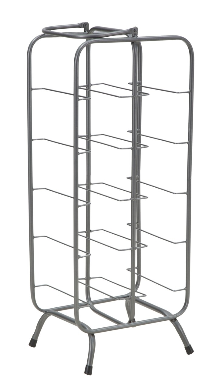Suport pentru sticle de vin Rectangular, Mauro Ferretti, 10 sticle, 28 x 23 x 67 cm, fier - 1 | YEO