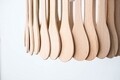 Pendul Firesq-lemn, Deco Republic, E27, 1x60W, ceramica, lemn natural