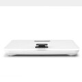 Cantar digital pentru baie, Brabantia, White, 30x30x4.3 cm, fara baterii, polipropilena/sticla, alb