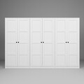 Dulap pentru haine, Miwood, Lucas 1600-88, Alb