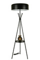 Lampadar, Luin, 534LUN4438, Metal, Negru