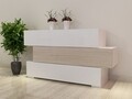 Comoda LIVA, Gauge Concept, 103x31x53 cm, PAL, alb/sonomo