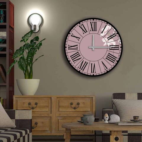 Ceas de perete, 5050ms-059, mdf, ø50 cm, multicolor