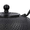 Ceainic Andreas, Homla, 17x16 cm, 0.8 L, fonta, negru