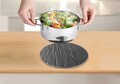 Suport pentru recipiente firebinti, Wenko, Slate, Ø 20 cm, sticla/silicon, multicolor
