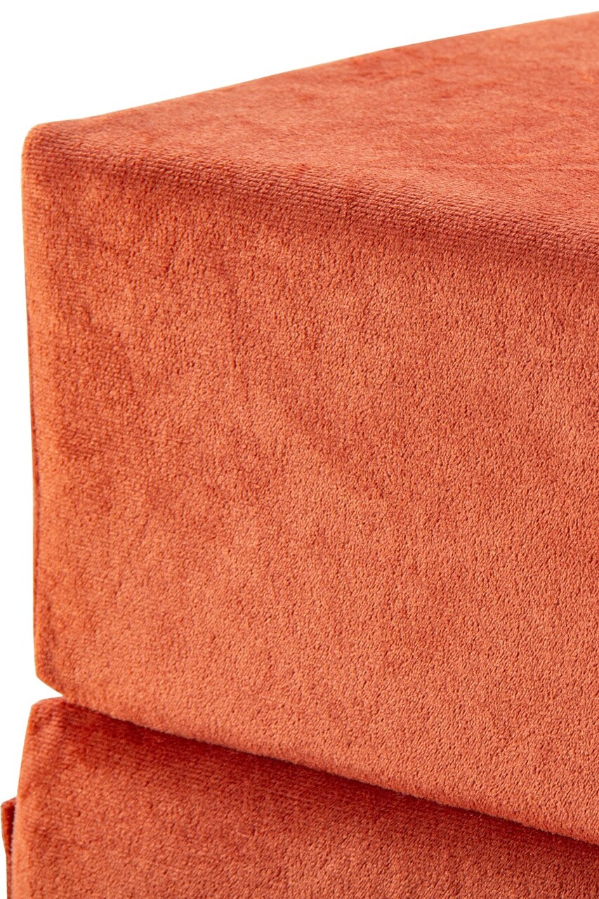 Canapea extensibila 2 locuri, Atelier del Sofa, 363SLD1129, Textil, Portocaliu - view 10