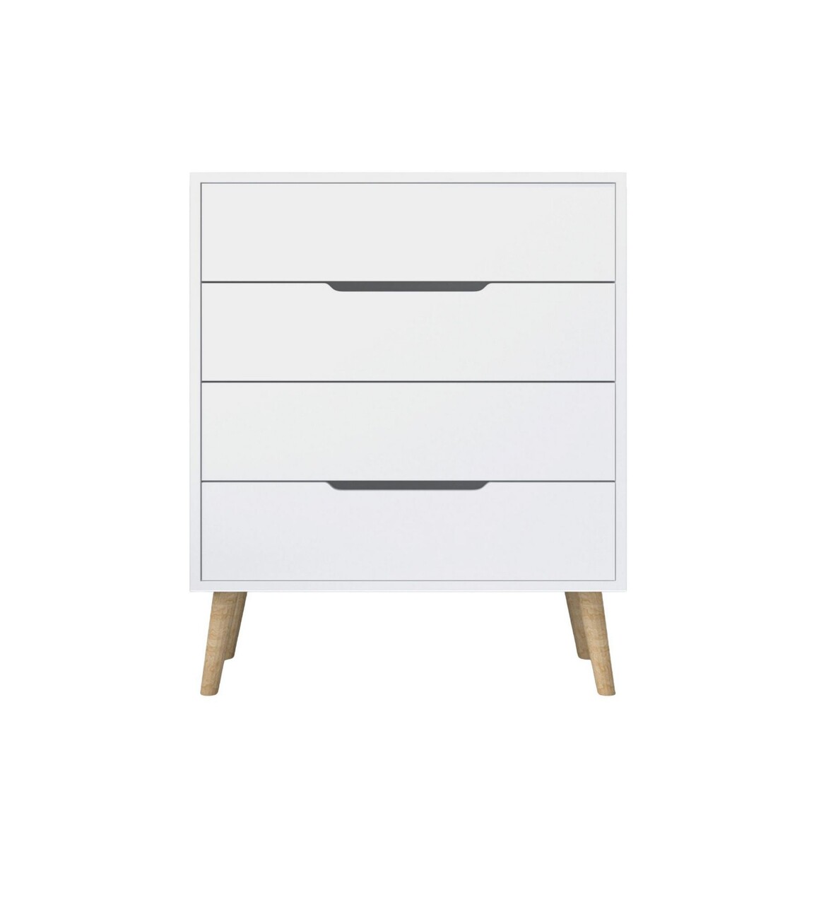 Dulap, Hanah Home, Flora, 78x95x45 cm, PAL, Alb - view 4
