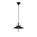 Lustra, Tatum, 584TTM1153, Metal, Negru/Cupru