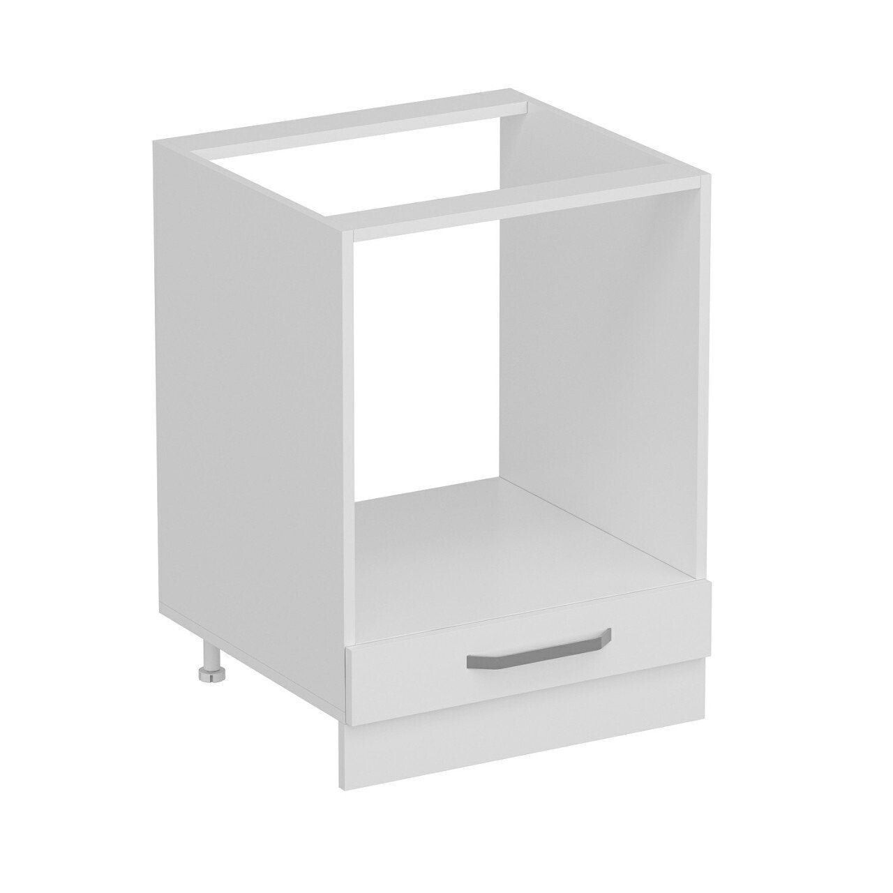 Dulap pentru bucatarie, Hanah Home, Minar, 60x87x58 cm, Alb — imaginea 4