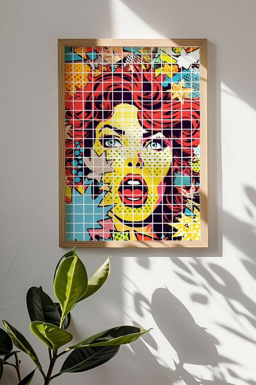 Tablou decorativ Popkare20 MDF Multicolor