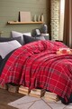 Patura Double, Warm Soft - Red, Eponj Home, 70% bumbac/30% acril