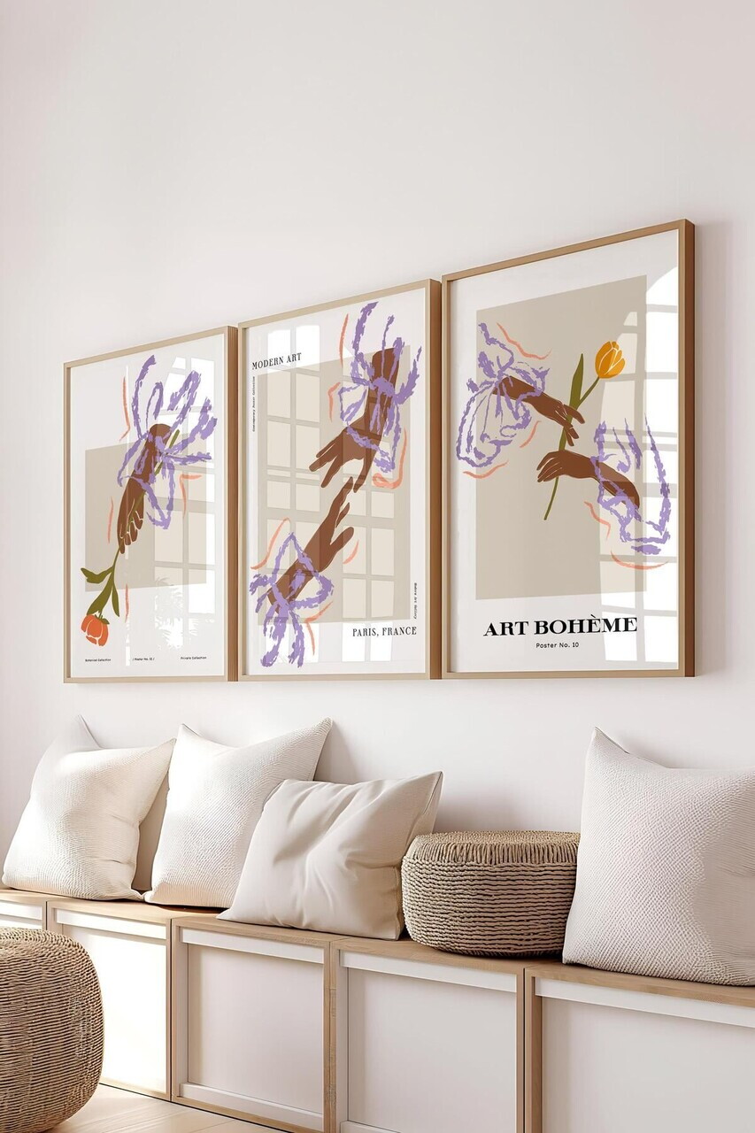 Set de pictură decorativă, Ç-300587, Sticla PVC, Multicolor — imaginea 2
