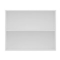 Dulap pentru bucatarie, Hanah Home, Minar, 90x72x37 cm, Alb / Antracit