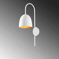 Aplica de perete, Tatum, 584TTM1980, Metal, Alb