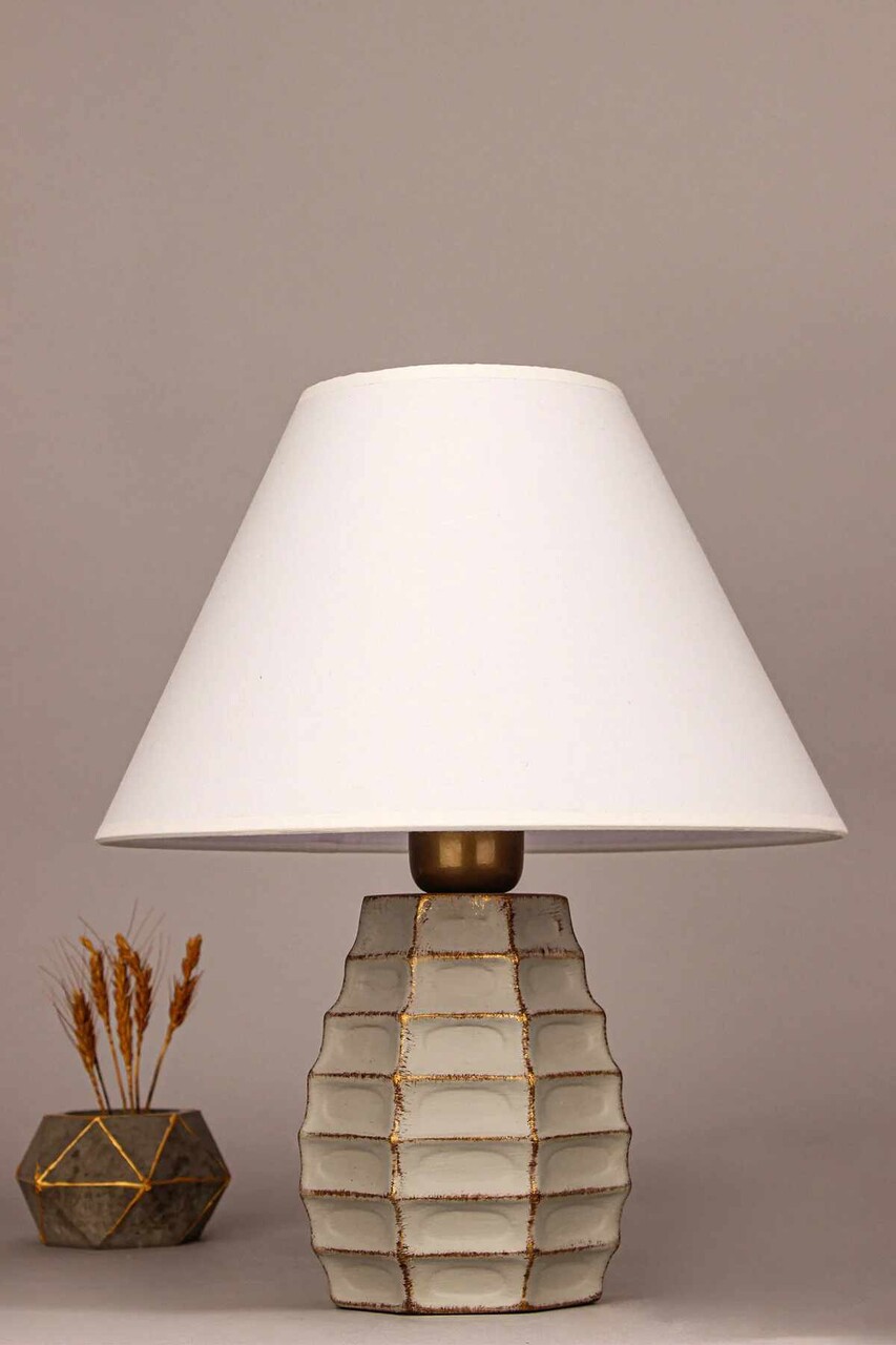 Lampa de masa, L'essentiel Maison, 687HMY2548, Gri