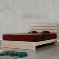 Pat dublu, Comforty, Fuga 150, 155x100x205 cm, PAL, Stejar