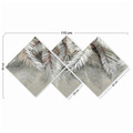 Set 4 tablouri decorative, 4MDF1578791233, MDF, Imprimat UV, Multicolor
