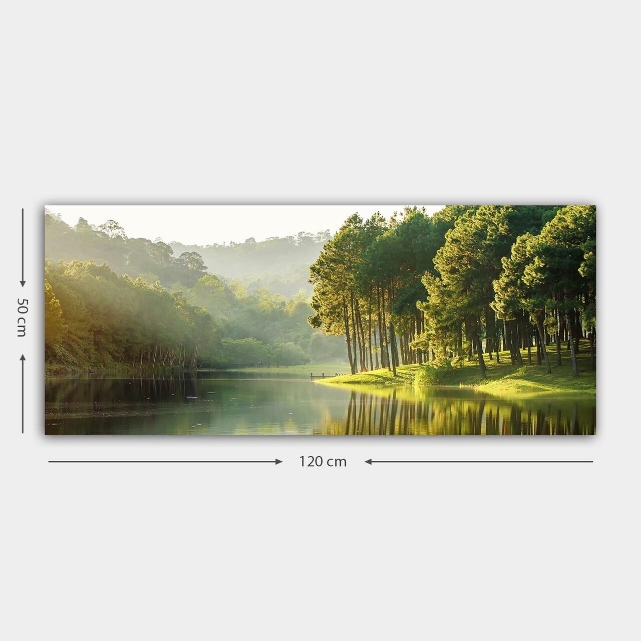 Tablou decorativ, YTY248468953_50120, Cadru: 100% LEMN (grosime: 3 cm), Multicolor - view 3