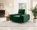 Fotoliu, ELTAP, AR-LAU-35LU, Laurence, 125x97x105 cm, lemn/poliester, verde inchis