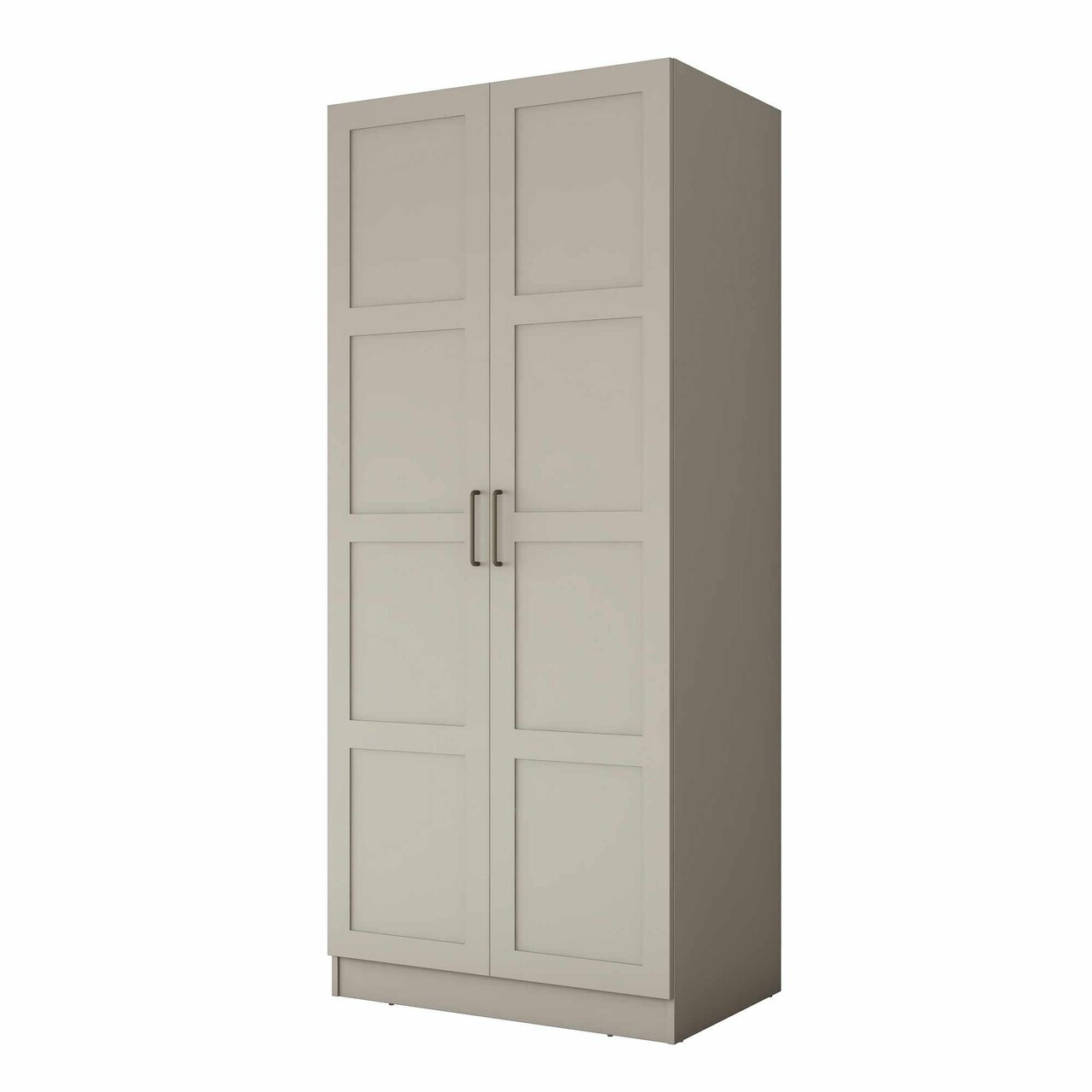 Dulap pentru haine, Hanah Home, BA274, 90x210x57.5 cm, Gresie — imaginea 8