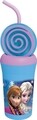 Recipient apa Frozen, Disney, 300 ml, plastic, albastru