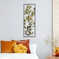 Decoratiune de perete, Olips 5, Metal, Dimensiune: 32 x 90 cm, Multicolor
