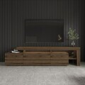 Comoda TV, Hanah Home, Beeliz, 192x53x37 cm, Nuc antic