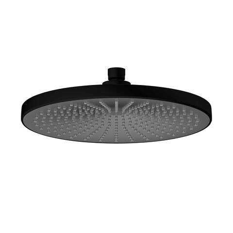 Cap de dus superior, Wenko, Ultimate Rain, Ø 25 cm, plastic, negru/gri
