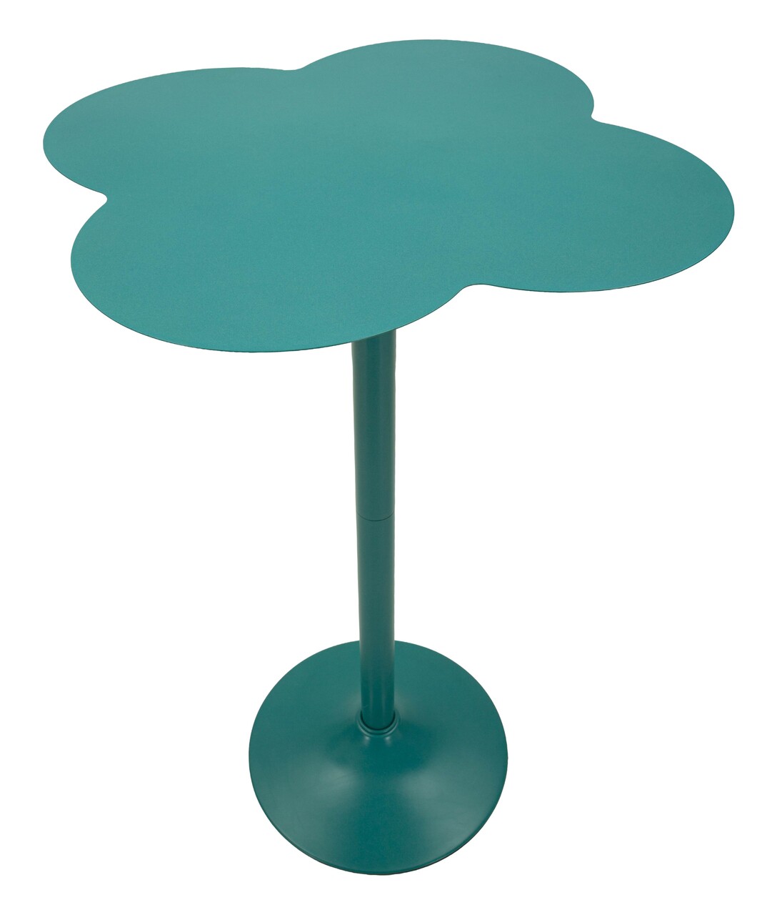 Masa de bar, Mauro Ferretti, Clox, 60x103 cm, metal, turcoaz