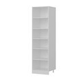 Dulap pentru bucatarie, Hanah Home, Minar, 60x222x58 cm, Alb