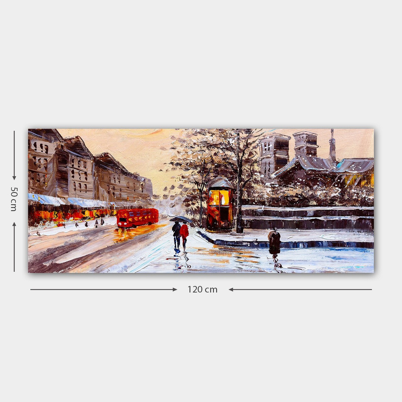 Tablou decorativ, YTY712357399_50120, Cadru: 100% LEMN (grosime: 3 cm), Multicolor - view 3