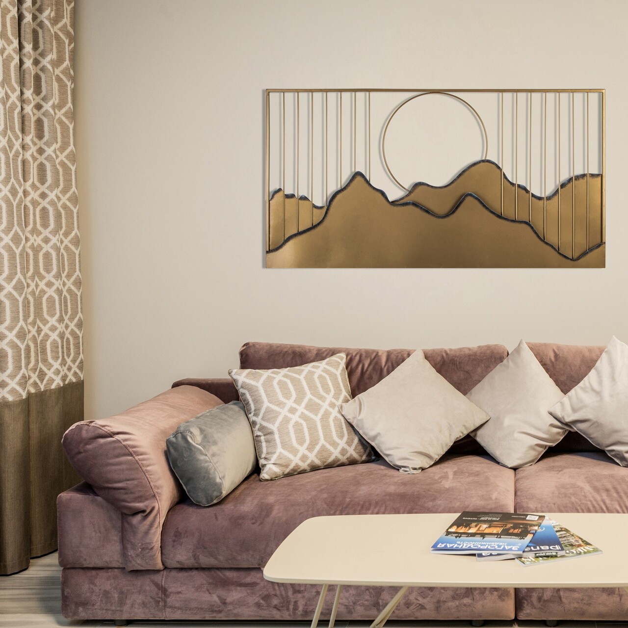 Decoratiune, Sagarmatha, Dimensiuni: 114 x 4 x 60 cm, Multicolor - view 3