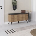 Pantofar, Decortie, Dune Bench, PAL, Maro
