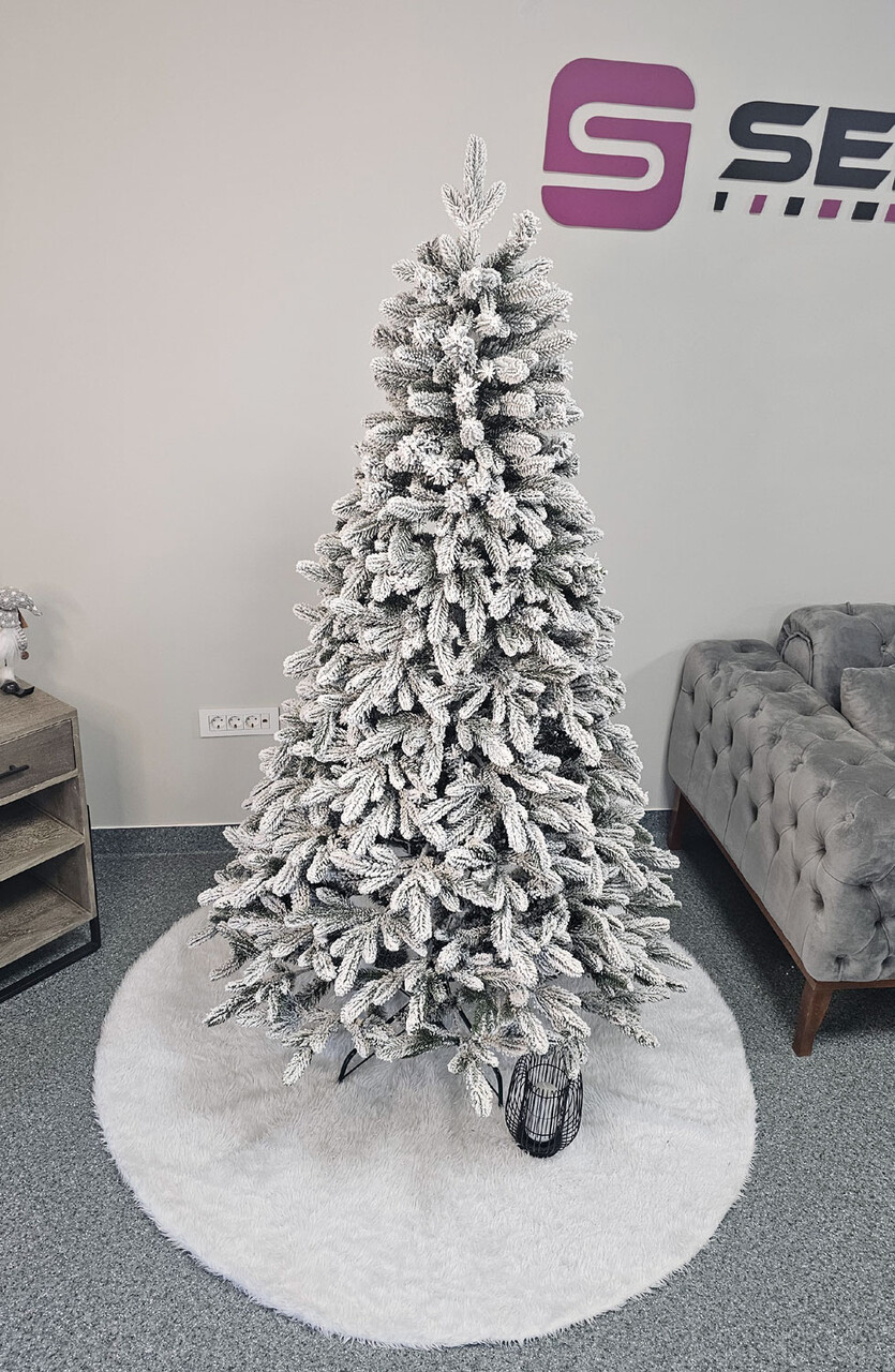 Brad artificial Christmas Deluxe by Sersimo, Global nins, mix 2D+3D, 180cm
