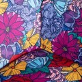 Fotoliu Moss Frida Kahlo, Homla, 70x55x95 cm, lemn/poliester, multicolor