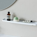 Polita depozitare pentru baie, Brabantia, MindSet, 42x8.6x4.4 cm, otel, Alb