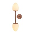 Aplica de perete, Fulgor, 942FLG1266, Metal, Cupru
