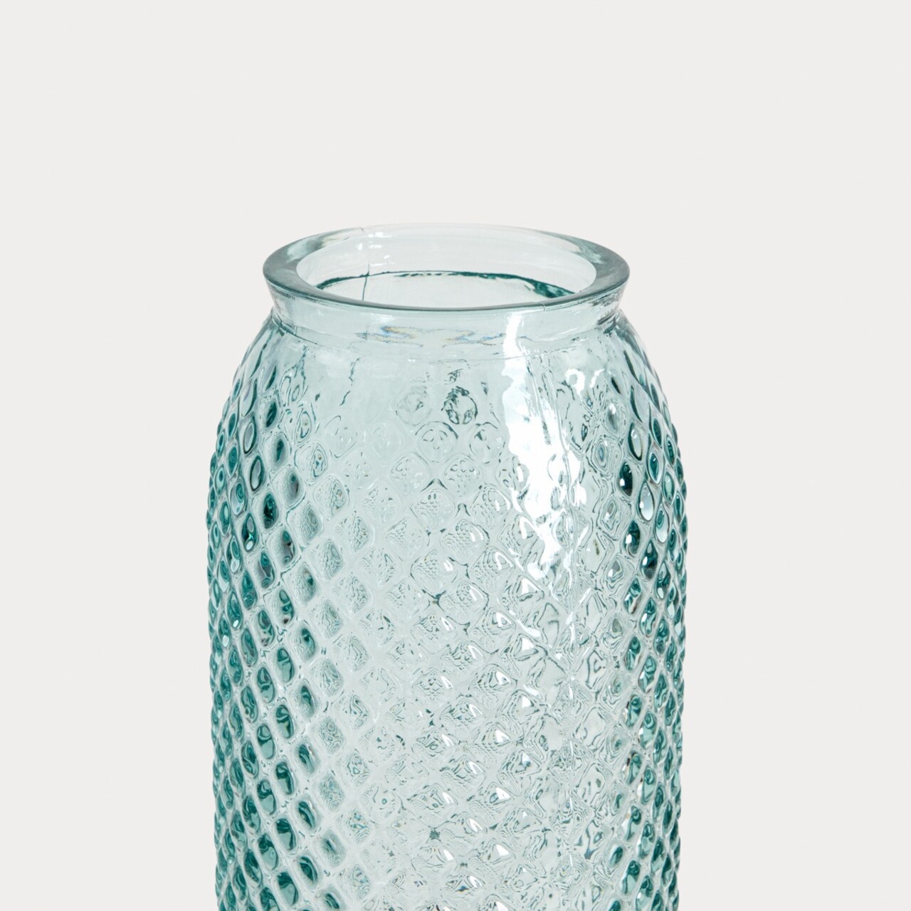 Vaza Nikka, Homla, 45 cm, sticla, transparent - view 2