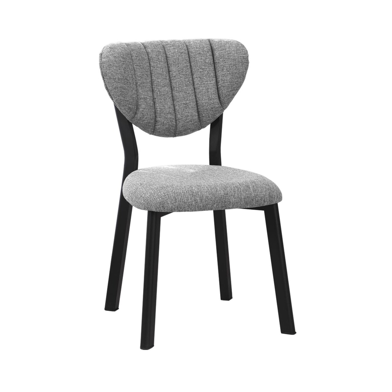 Scaun, Hanah Home, Elma, 47x85x45 cm, Gri - view 4