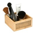 Cutie depozitare, Wenko, Allegre M, 15 x 7 x 15 cm, bambus/ratan, natur