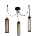 Lustra, Alby, 525NOR1457, Metal, Negru/Bronz