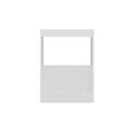 Dulap pentru bucatarie, Hanah Home, Minar, 60x87x58 cm, Alb / Antracit